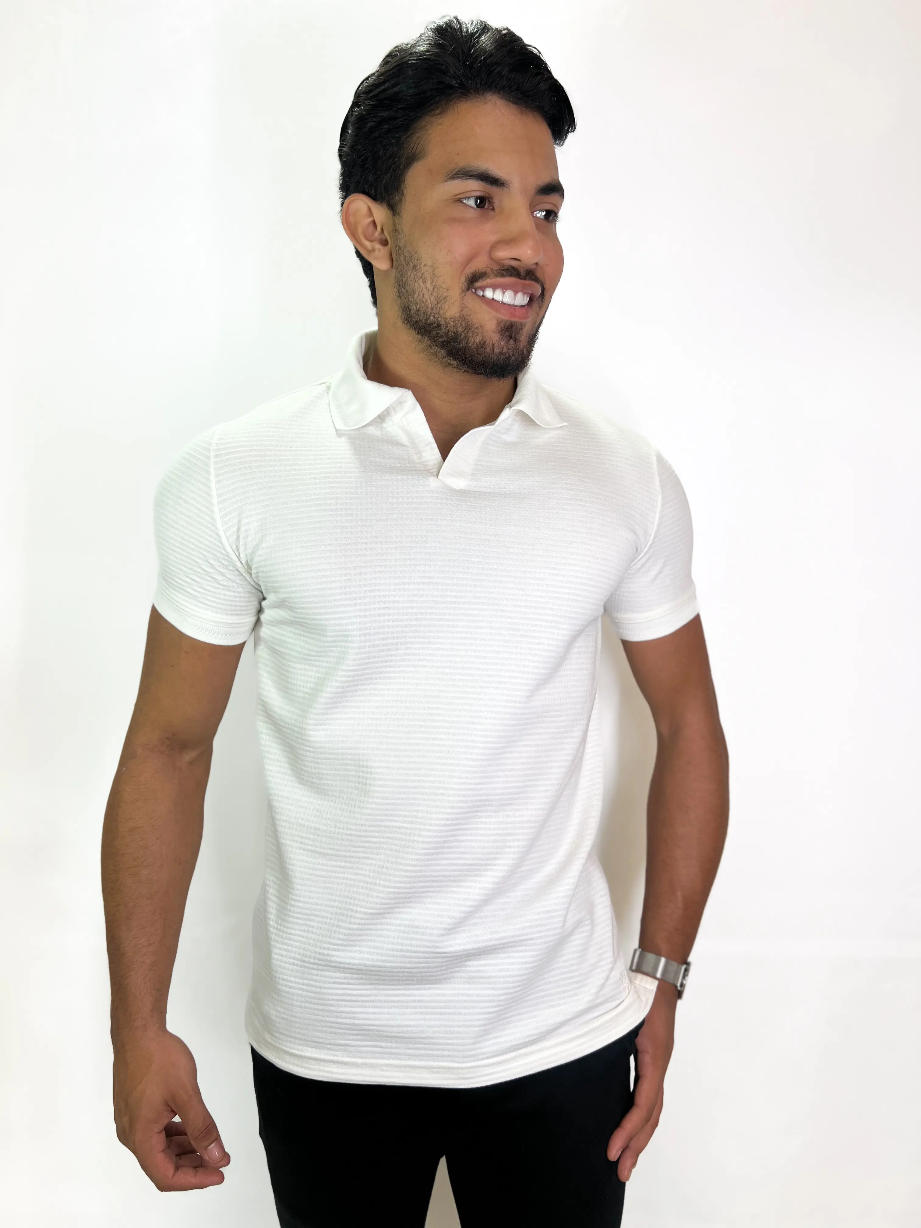 Camisa Gola Polo Up Grade Branca