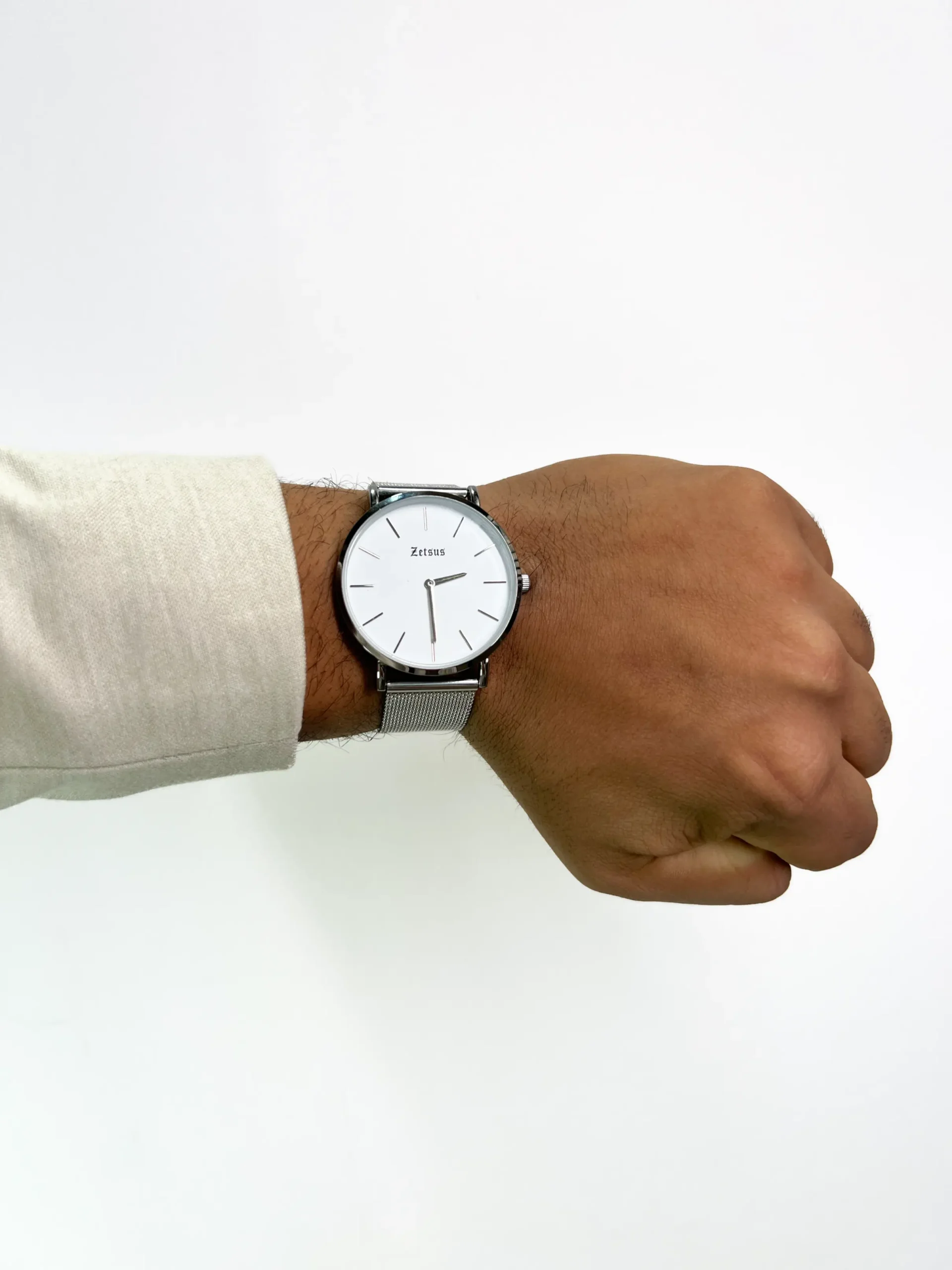 IMG_3658 Relógio Masculino Zetsus Prata - Imagem 1