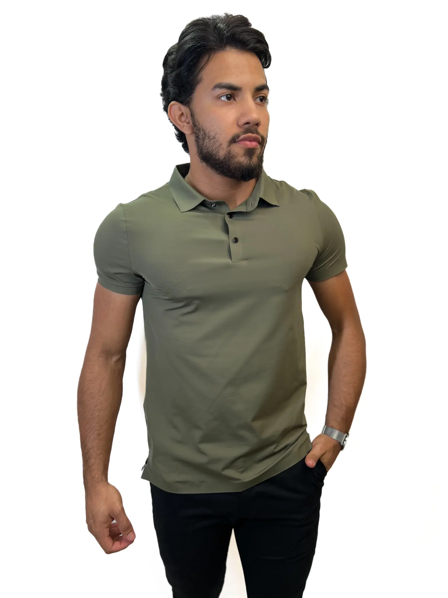 Gola Polo Tecnológica Verde