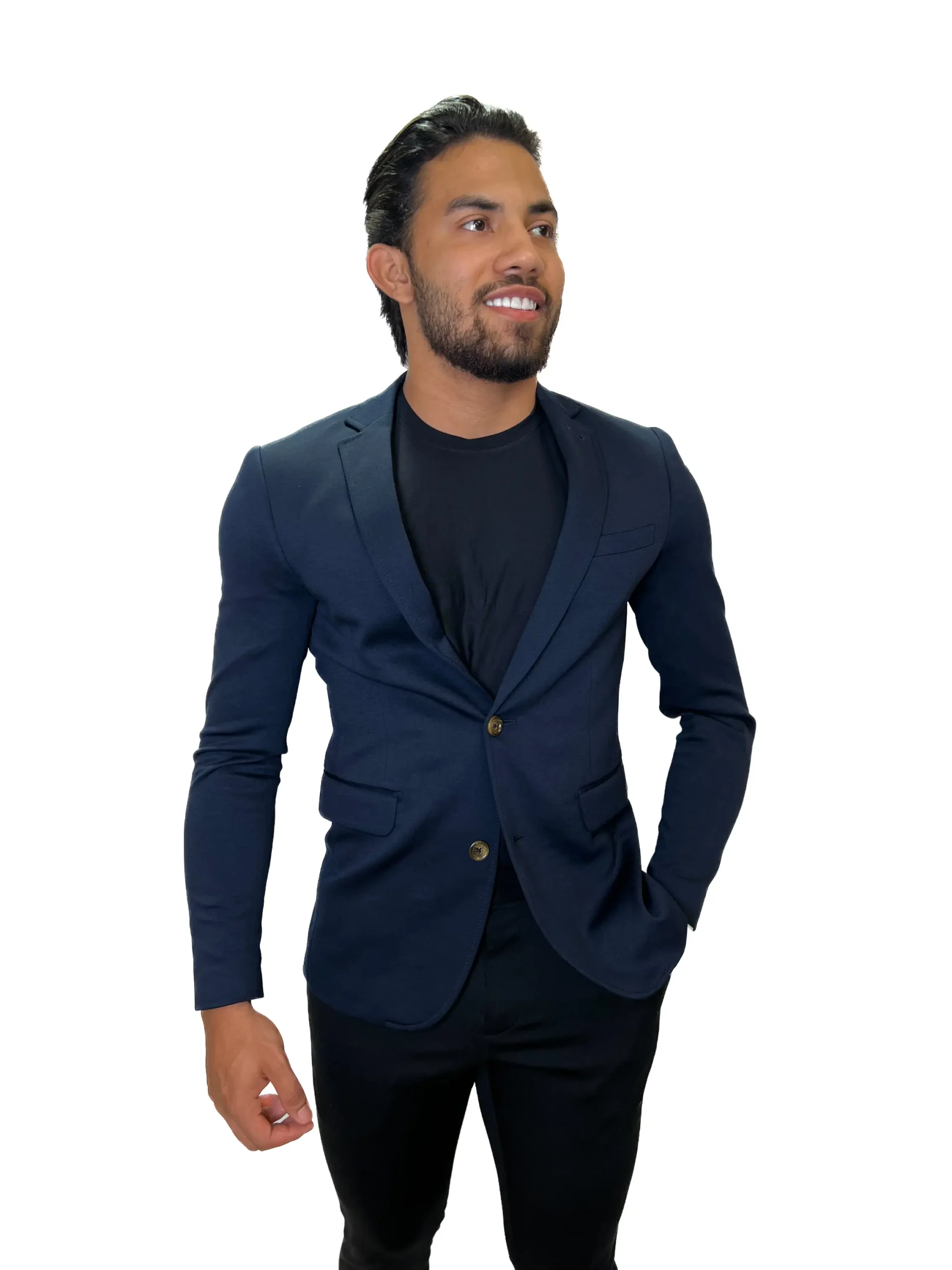 IMG_9823 Blazer Tecnológico Zetsus Azul Marinho - Imagem 1